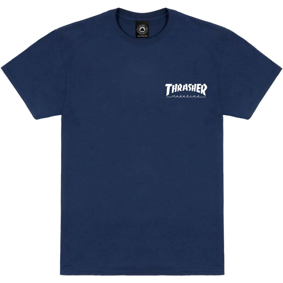 Thrasher Little Thrasher T Shirt - Navy