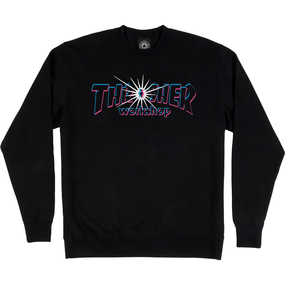 Thrasher x Alien Workshop Nova Crew - Black