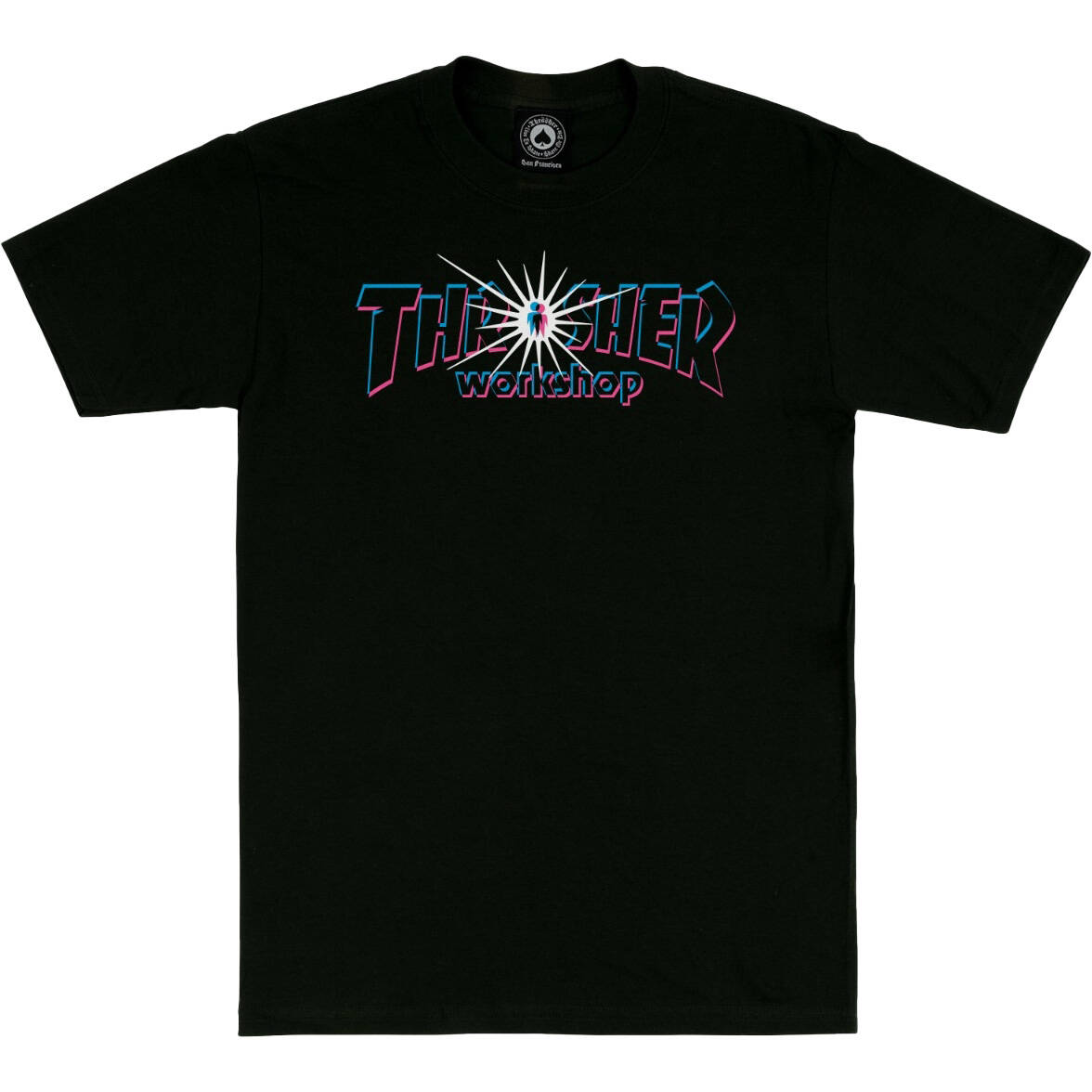 Thrasher x Alien Workshop Nova T Shirt - Black