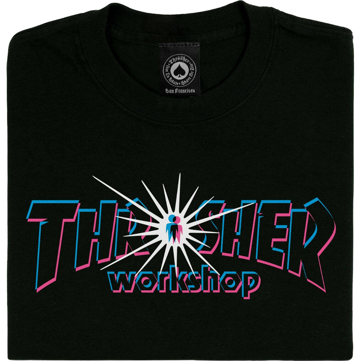 Thrasher x Alien Workshop Nova T Shirt - Black