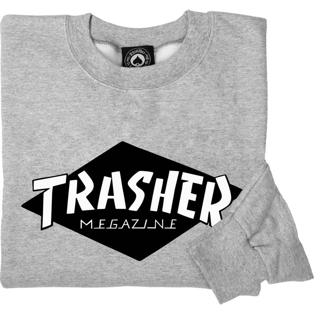 Thrasher Trasher Crew - Grey