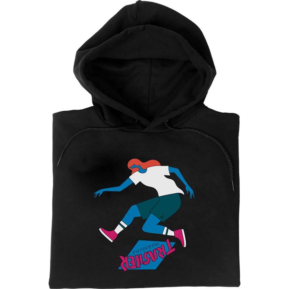 Thrasher Trasher Tre Hoodie - Black