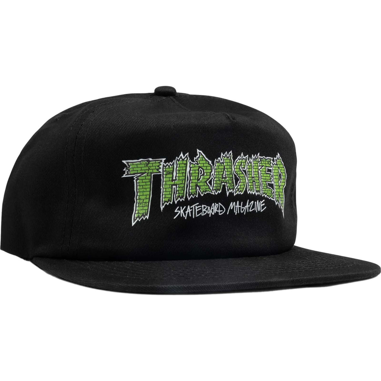 Thrasher Brick Cap - Black
