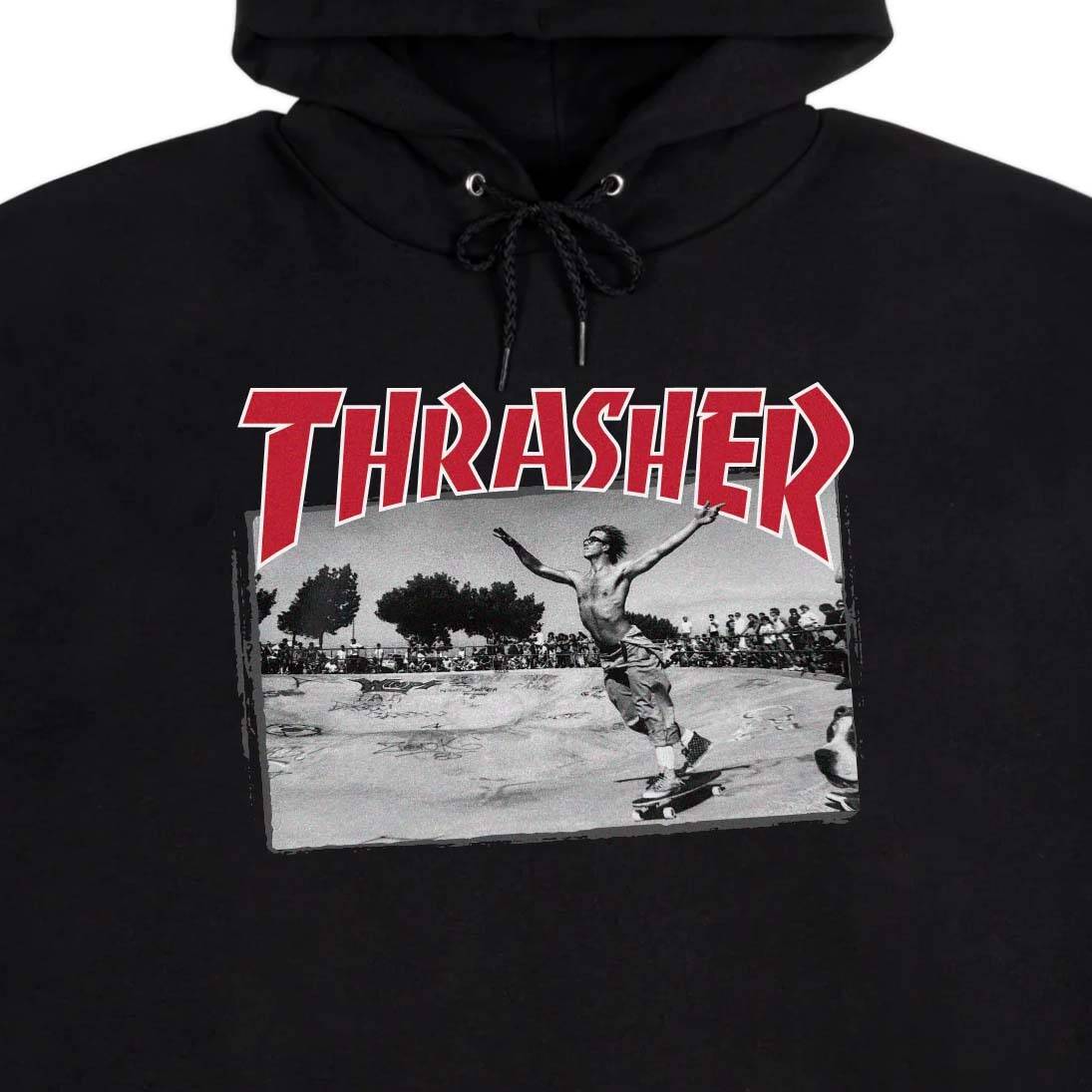 Thrasher Jake Dish Hoodie - Black
