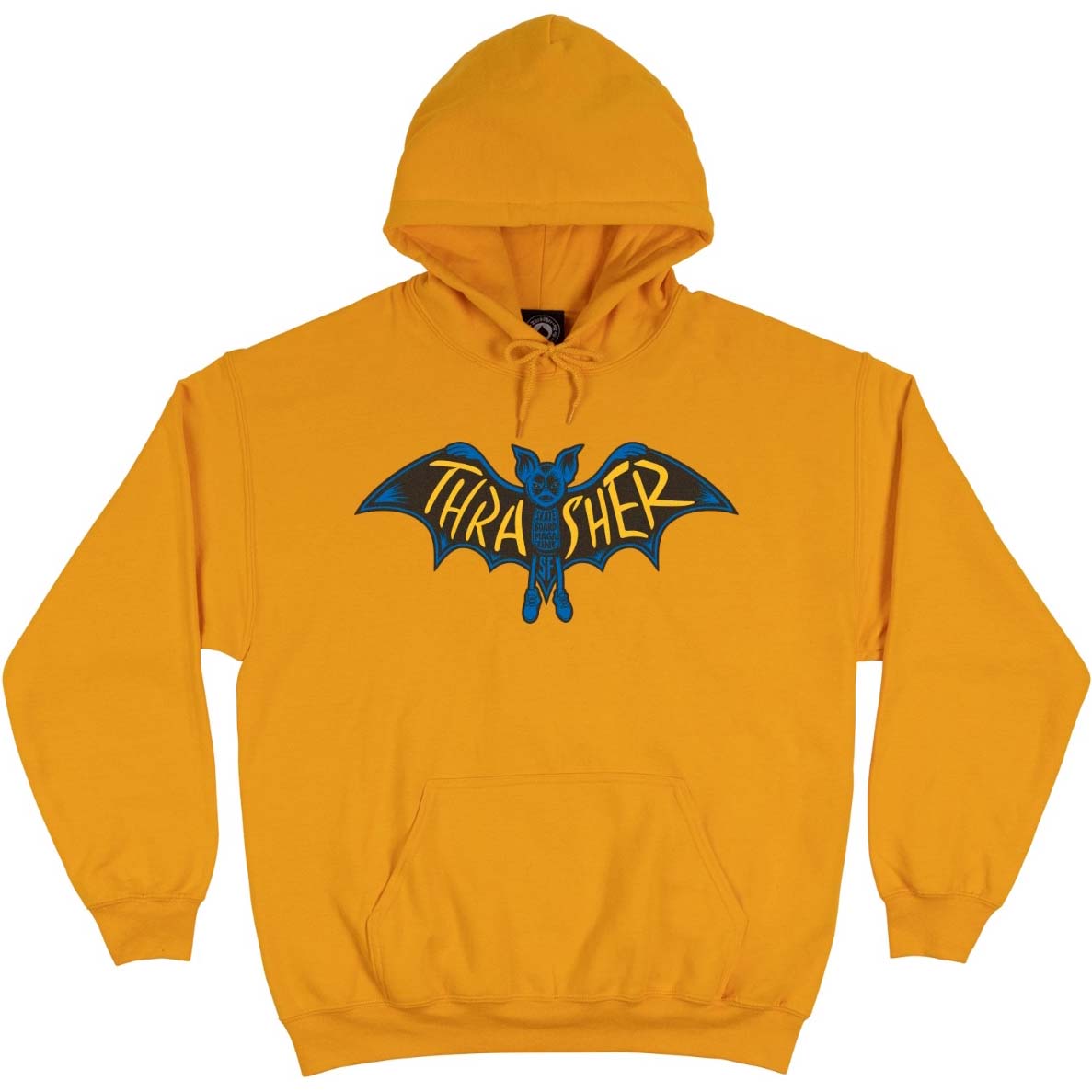 Thrasher Bat Hoodie - Gold