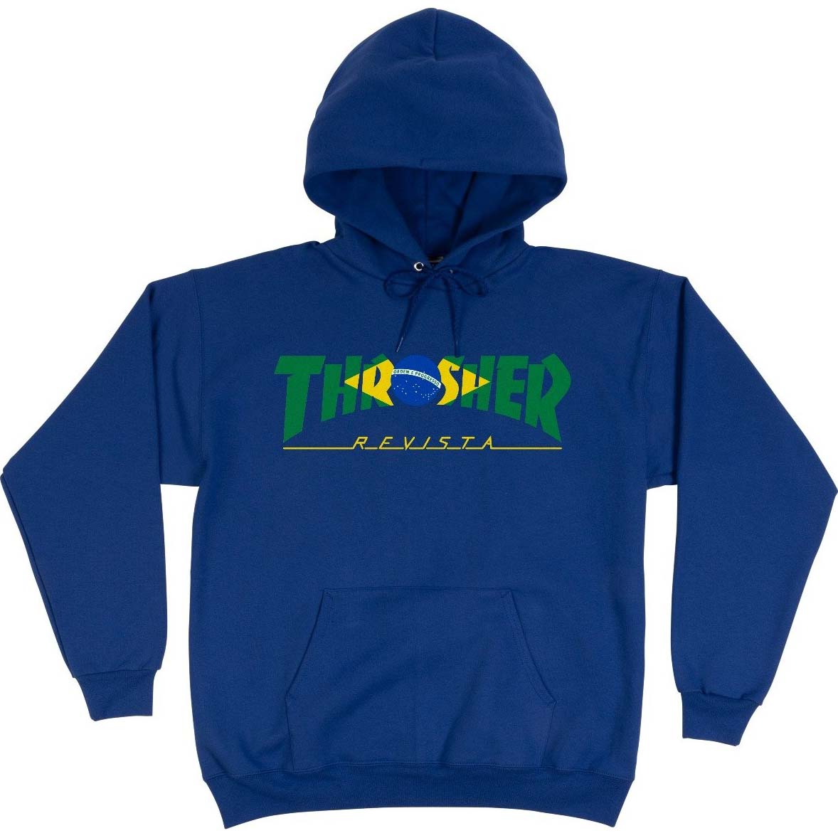 Thrasher Brazil Revista Hoodie - Royal