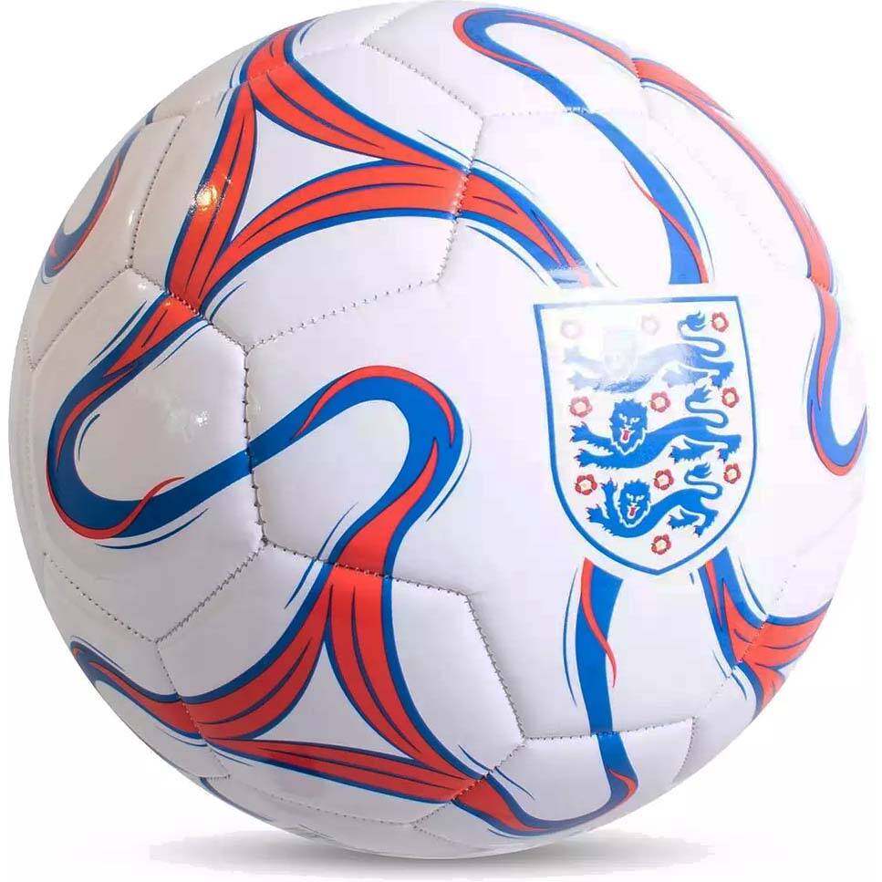 Team Merchandise 26 Panel England Football - White/Red/Blue