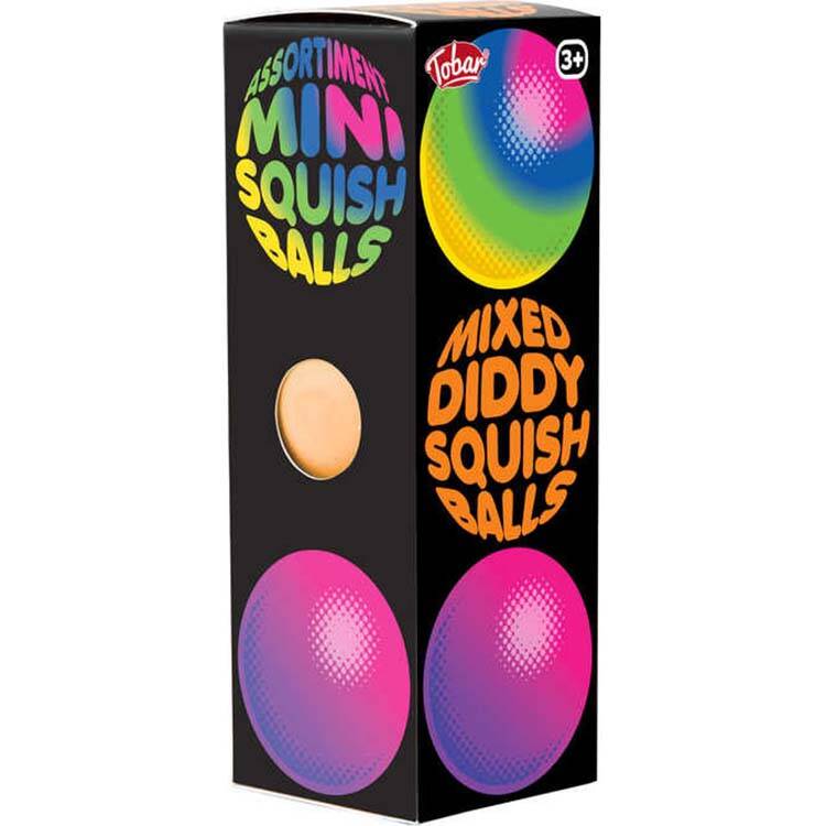 Tobar Scrunchems Mixed Diddy Squish Balls (3 Pack)