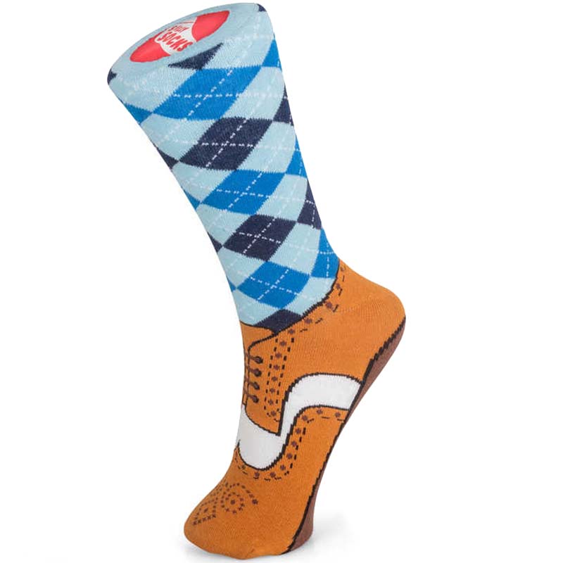Tobar Silly Socks - Brogue (Size 5-11)