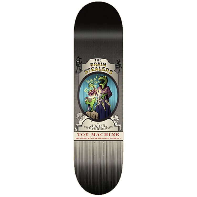 Toy Machine Axel Brain Stealers Skateboard Deck 8.25