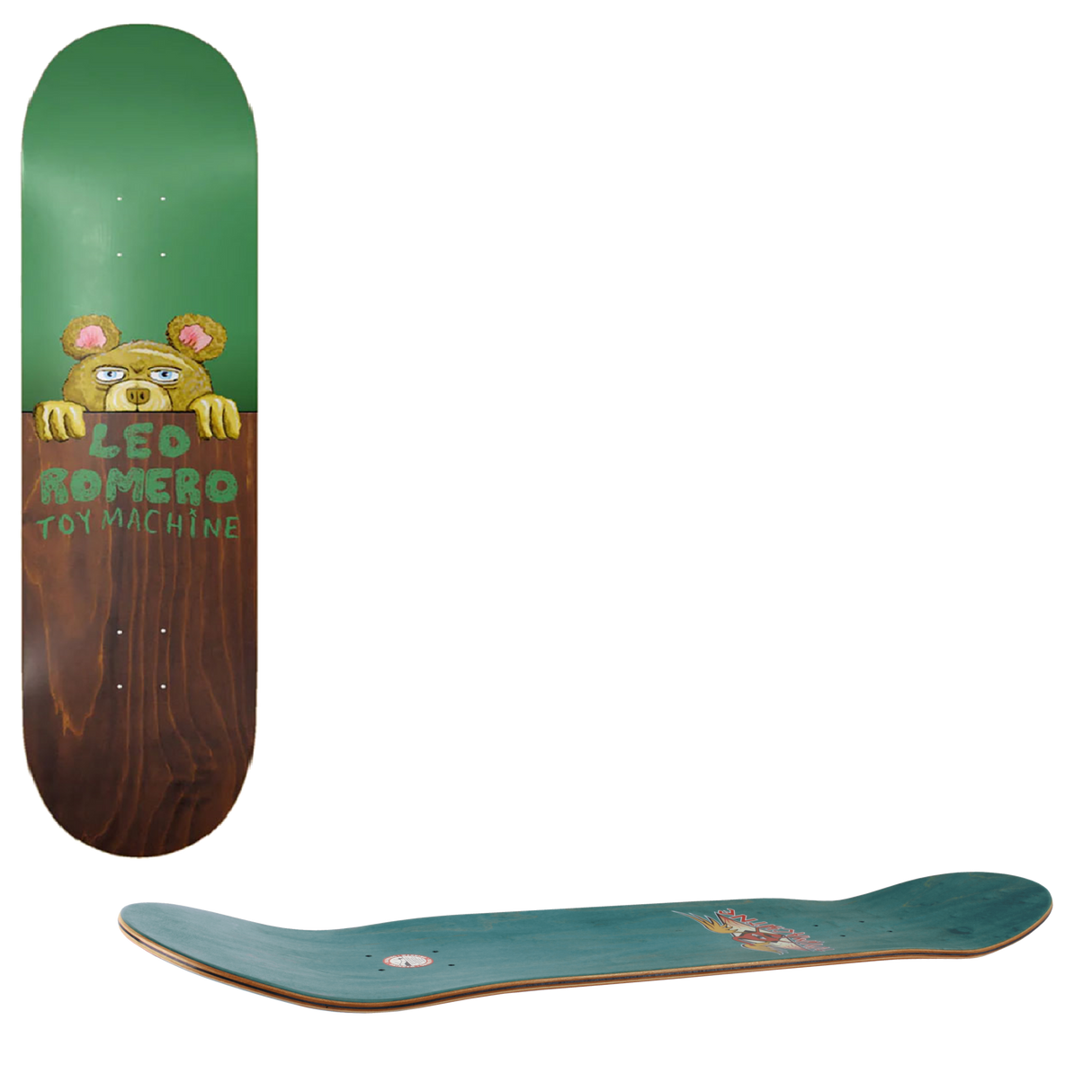 Toy Machine Fence Series Skateboard Deck - Romero 8.13"