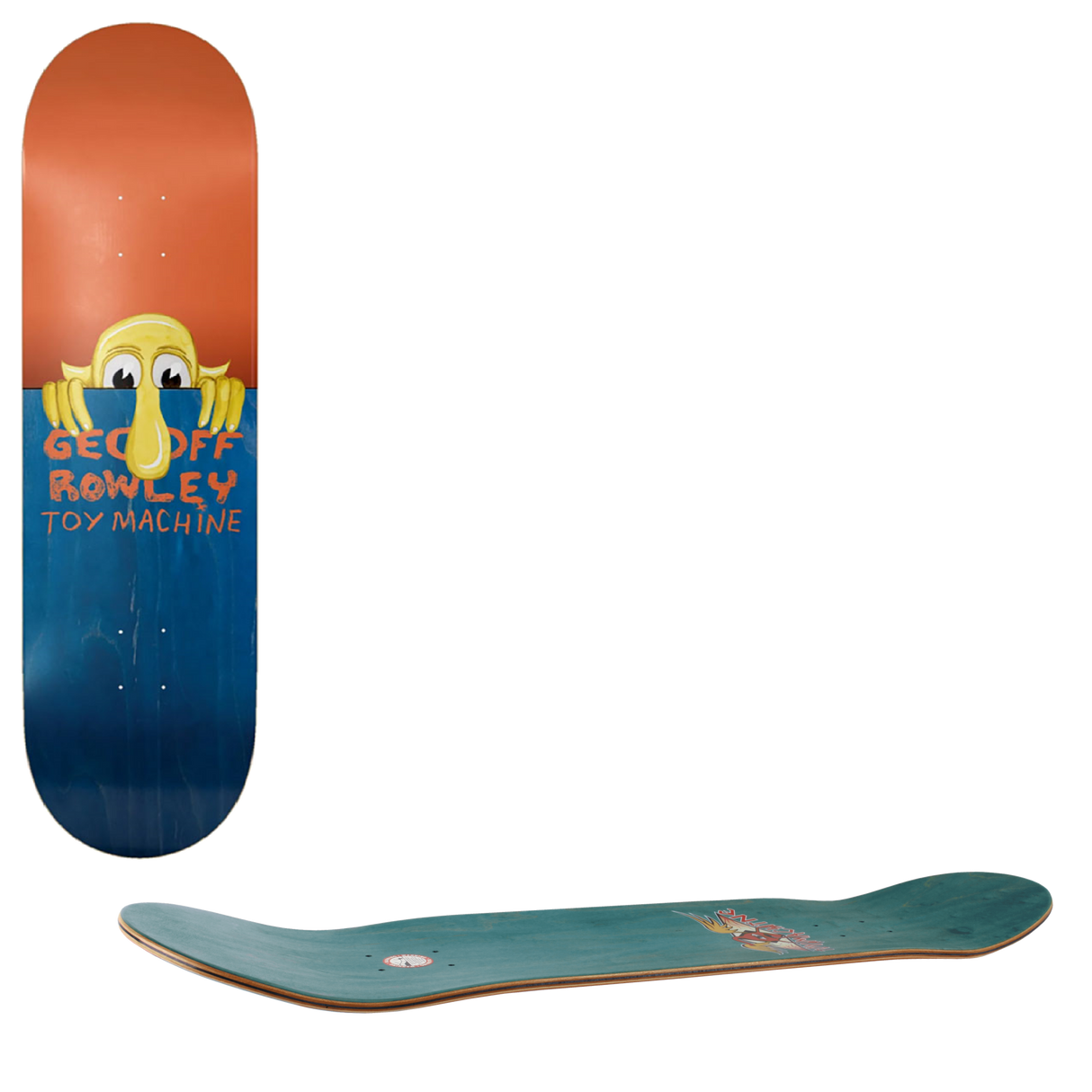 Toy Machine Fence Series Skateboard Deck - Rowley 8.5