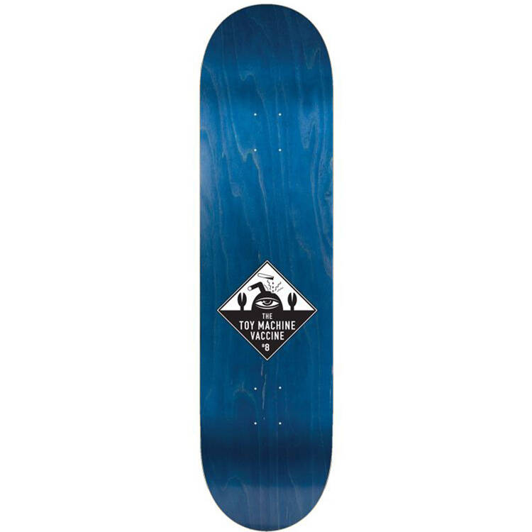 Toy Machine Collins Brap Skateboard Deck - 8.38"