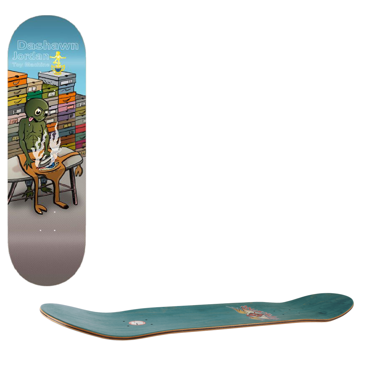 Toy Machine Dashawn Iron Skateboard Deck - 8.38"
