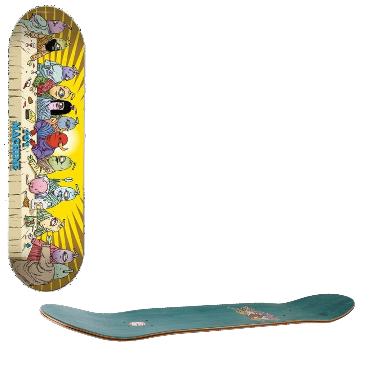 Toy Machine Last Supper Skateboard Deck - 8.0''