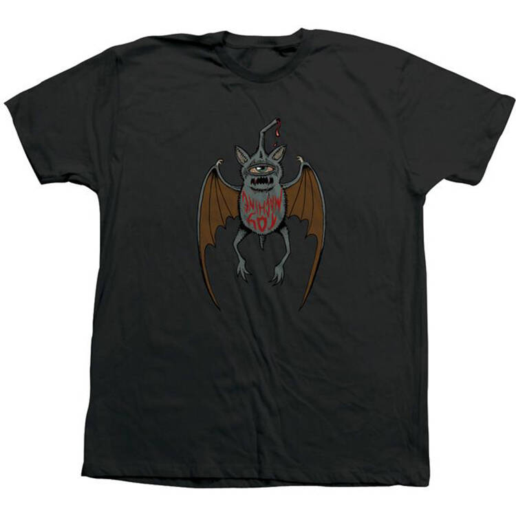Toy Machine Bat T Shirt - Black