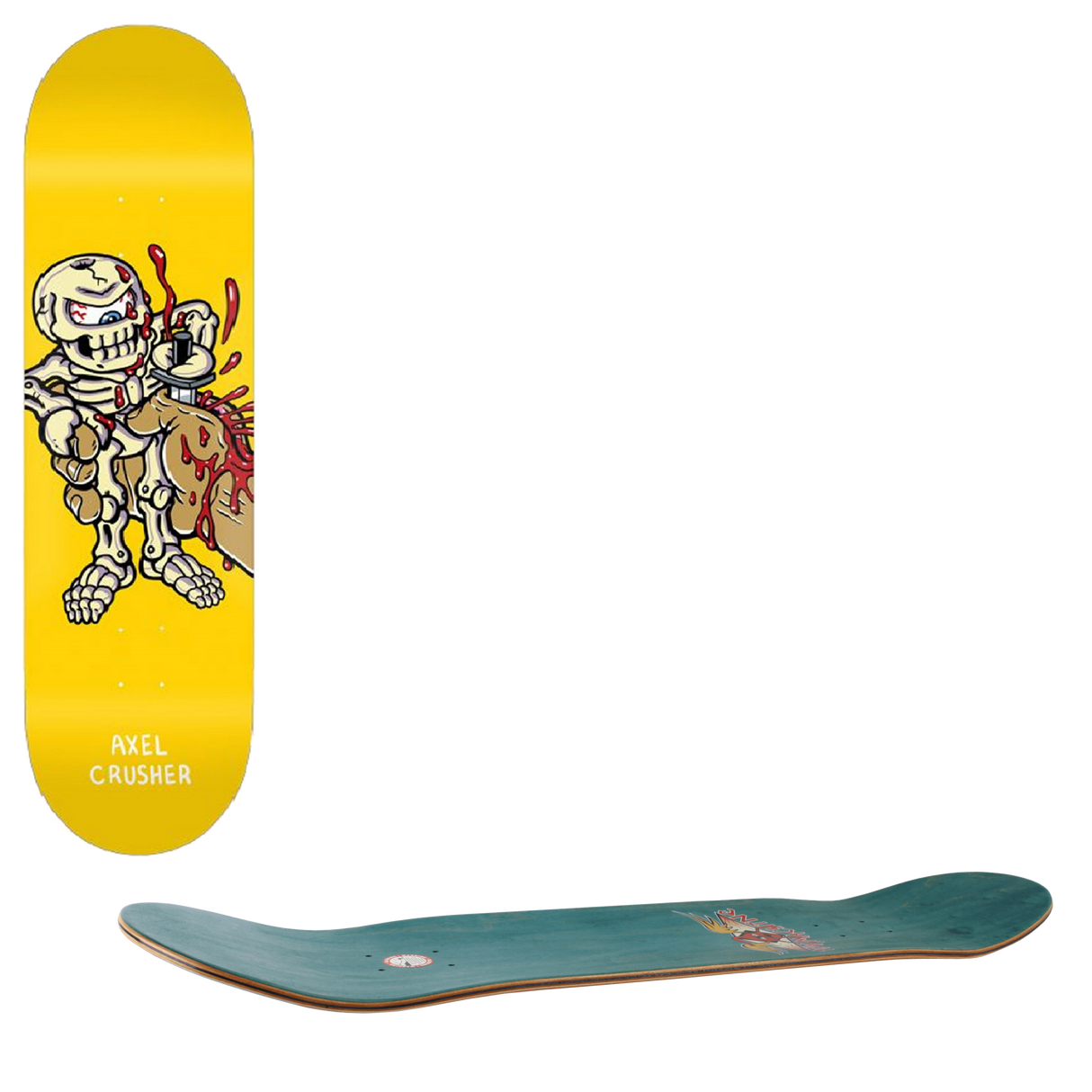 Toy Machine Living Toys Skateboard Deck - Axel 8.25"