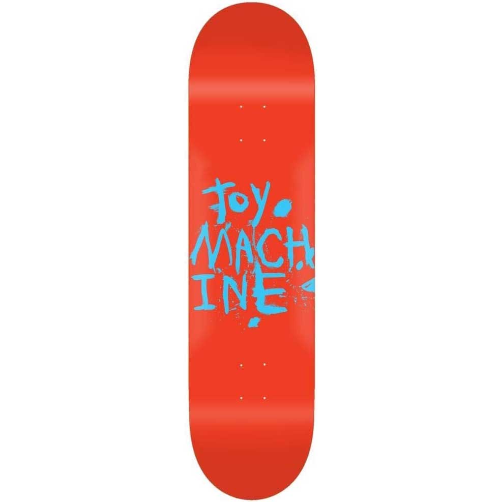 Toy Machine Paint Skateboard Deck - Red 7.75"