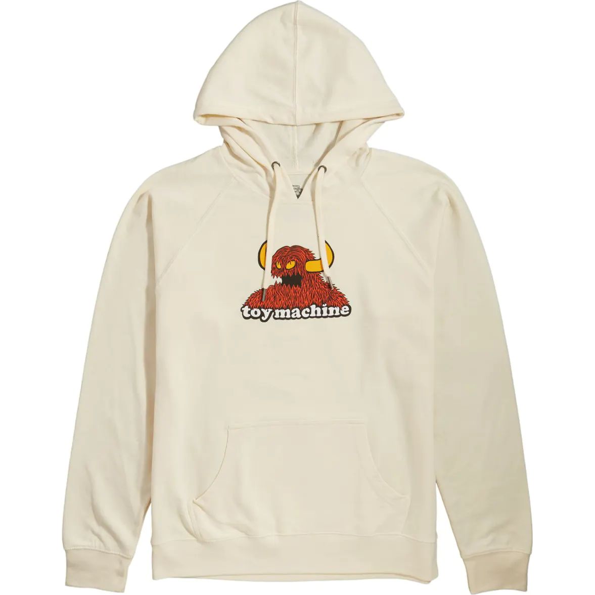 Toy Machine Furry Monster Hoodie - Bone