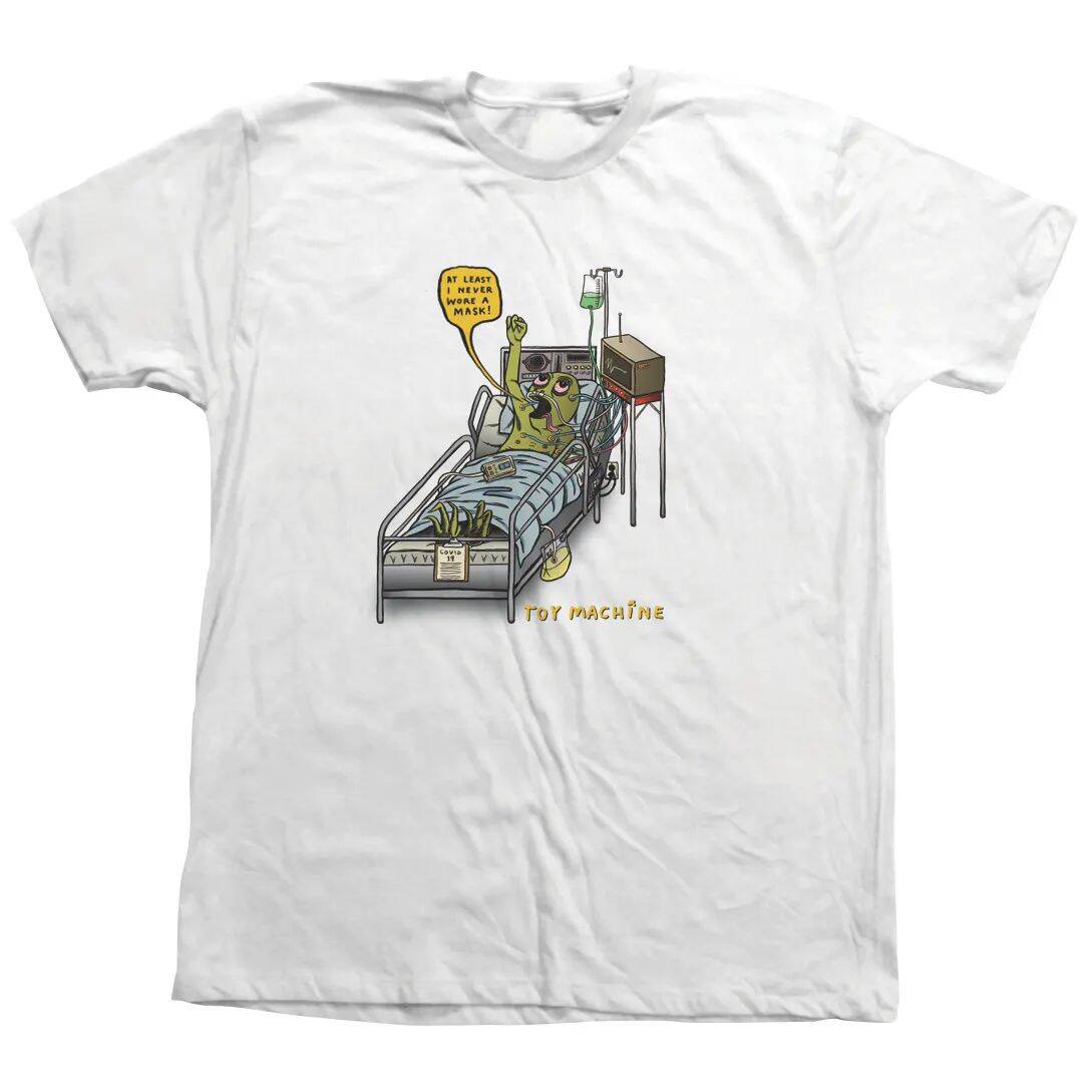 Toy Machine No Mask T Shirt - White