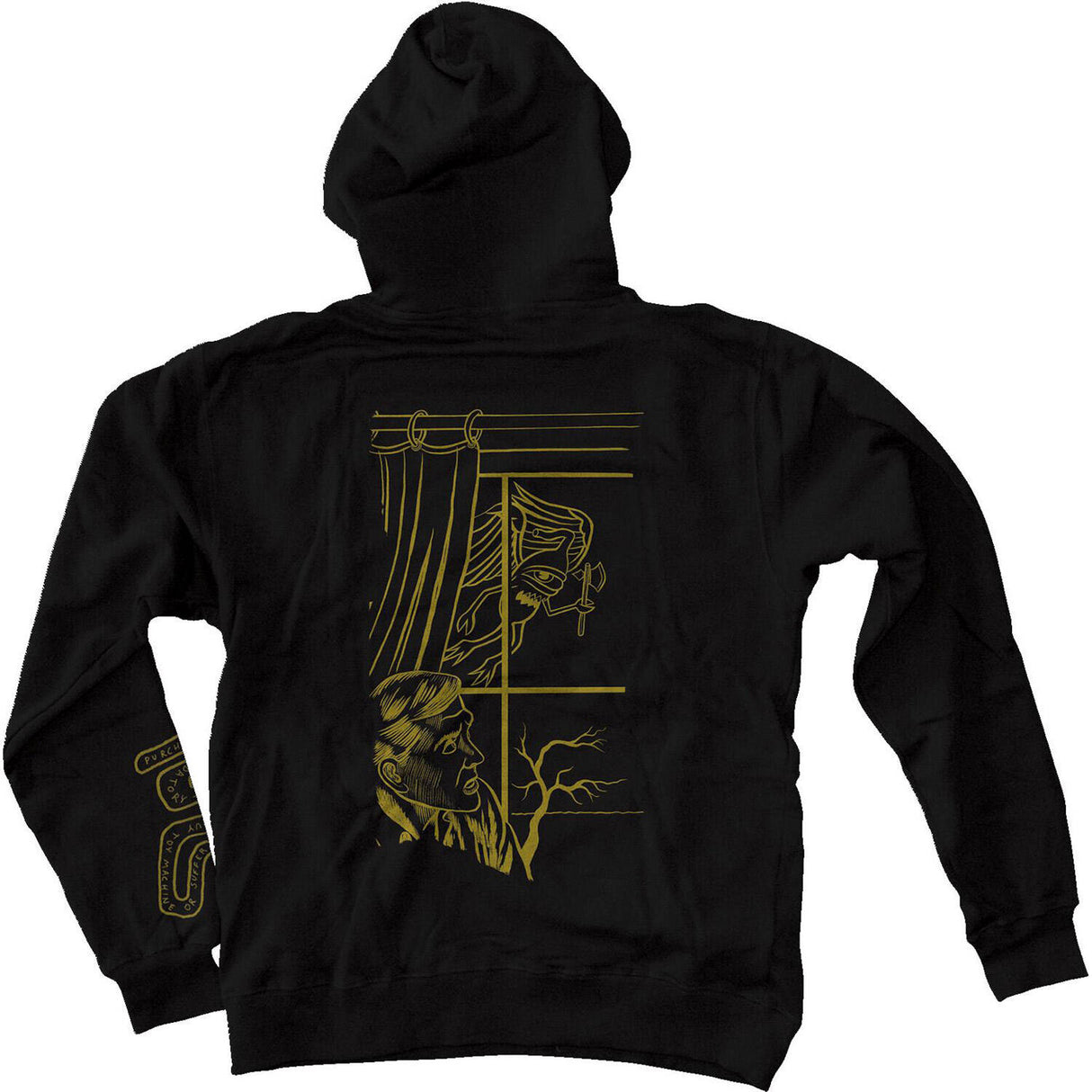 Toy Machine Sect Window Hoodie - Black