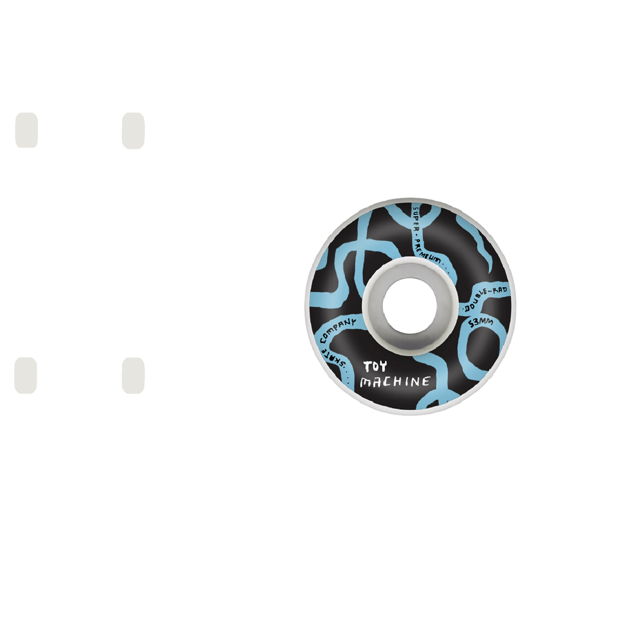 Toy Machine Super-Premium Skateboard Wheels - Premium Skateboard Wheels 53mm