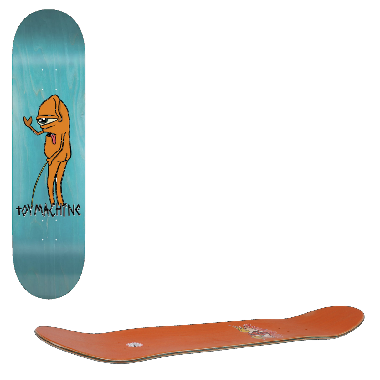 Toy Machine Pee Pee Sect Skateboard Deck - 8.25''