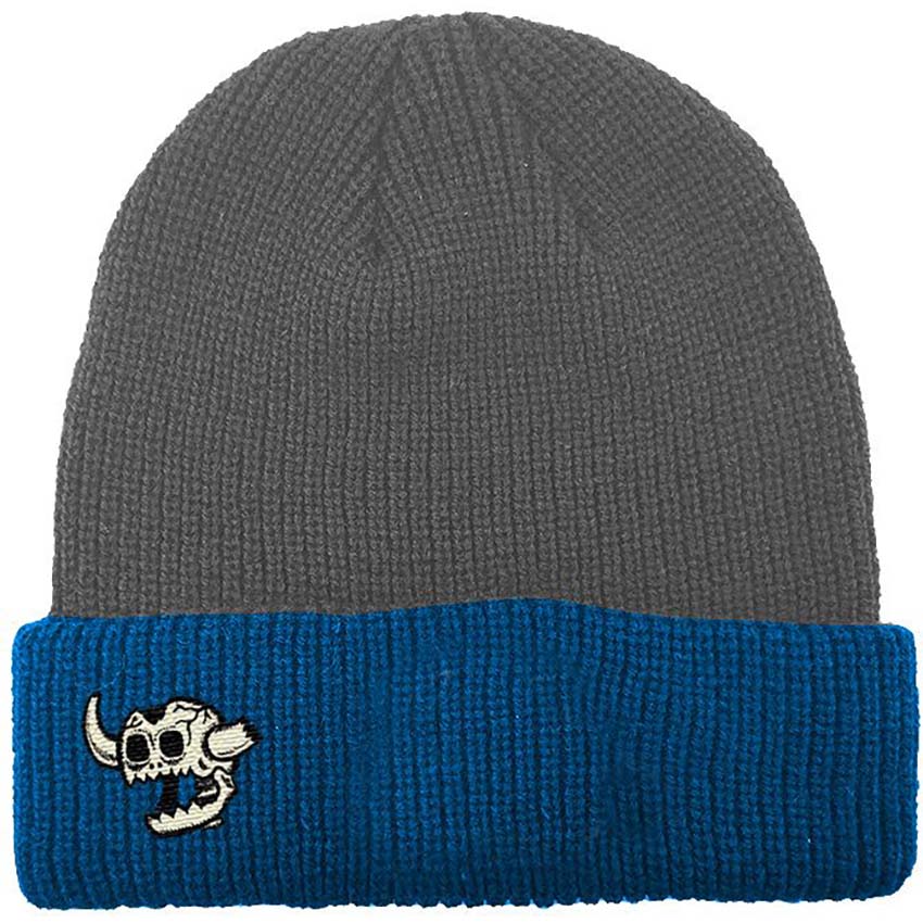 Toy Machine Dead Monster Cuff Beanie - Grey