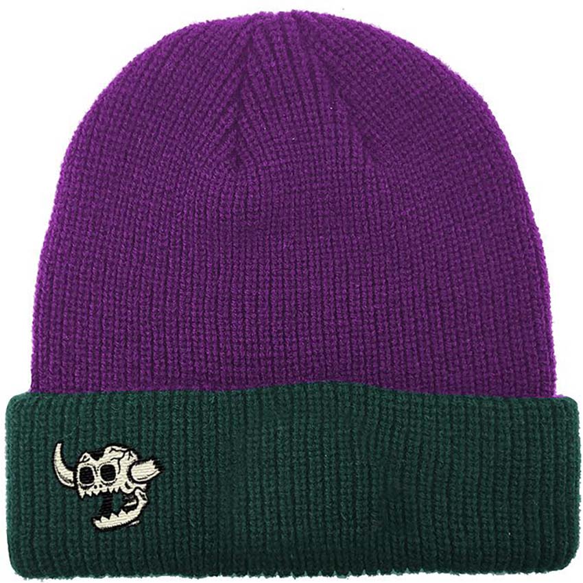 Toy Machine Dead Monster Cuff Beanie - Purple