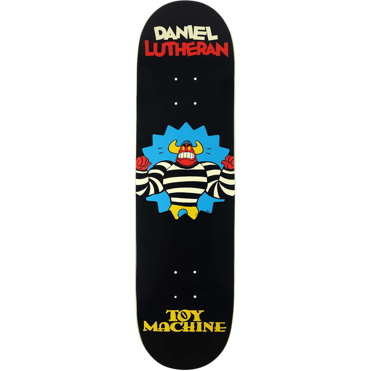 Toy Machine Toons Skateboard Deck - Lutheran 8.38"