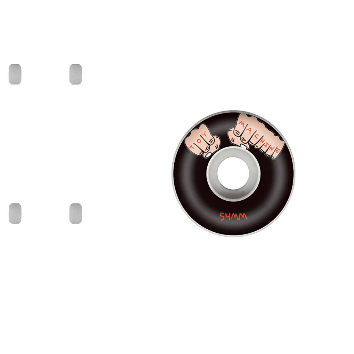 Toy Machine Fists Skateboard Wheels - 54mm
