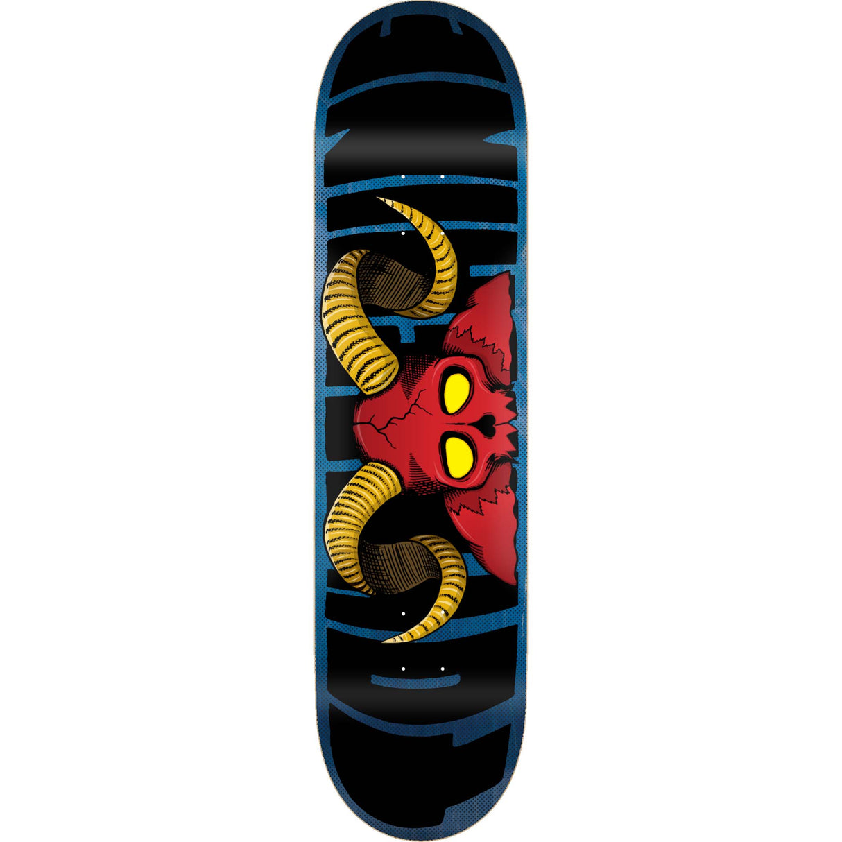 Toy Machine Horns Skateboard Deck - Red 8.5"