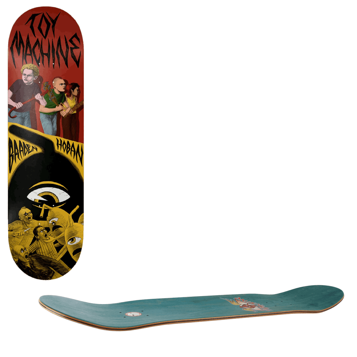 Toy Machine Horror Show Skateboard Deck - Hoban 8.25"