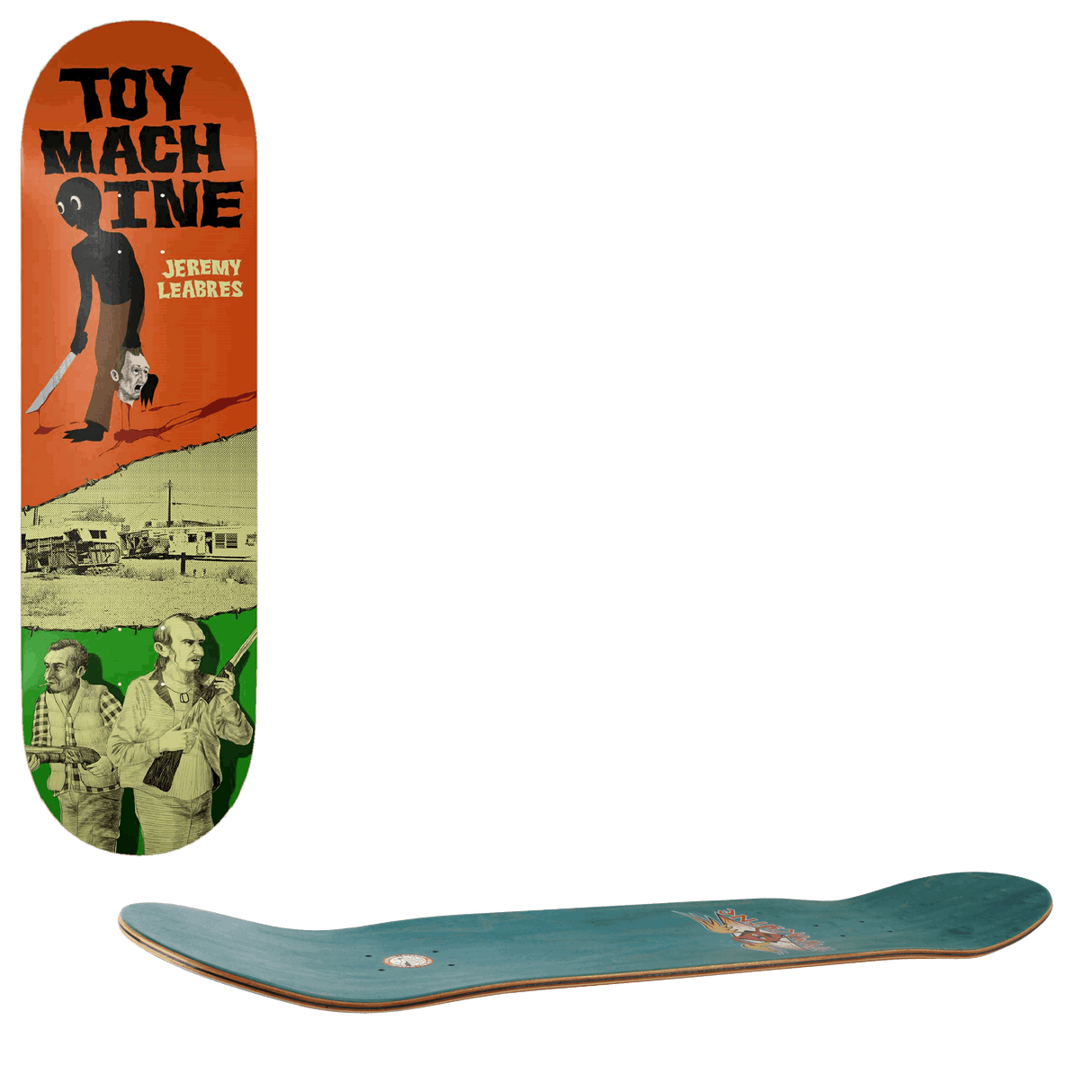 Toy Machine Horror Show Skateboard Deck - Leabres 8.25"