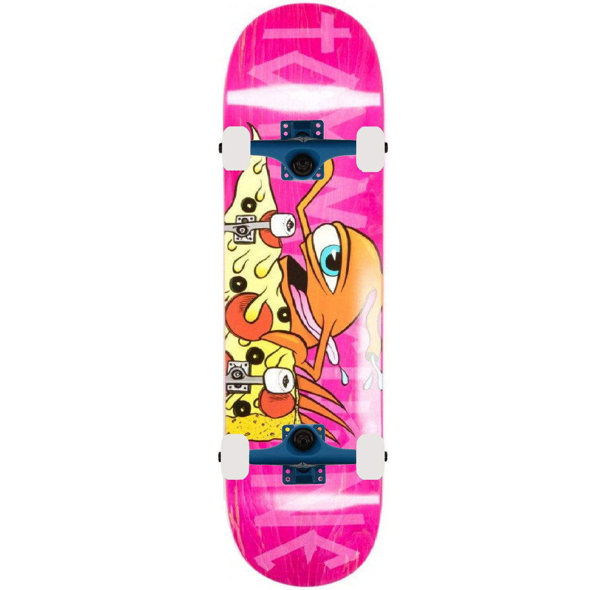 Toy Machine Pizza Sect Team Custom Skateboard - Multi 7.75''