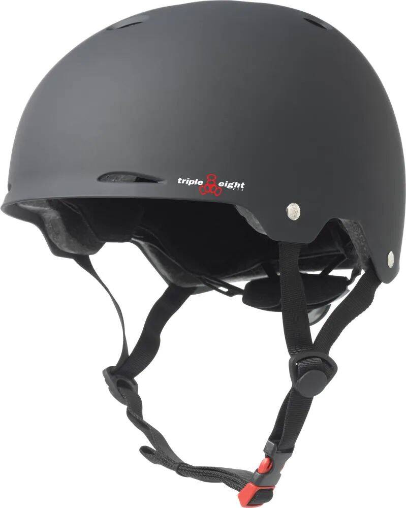 Triple 8 Gotham Helmet - Black Rubber