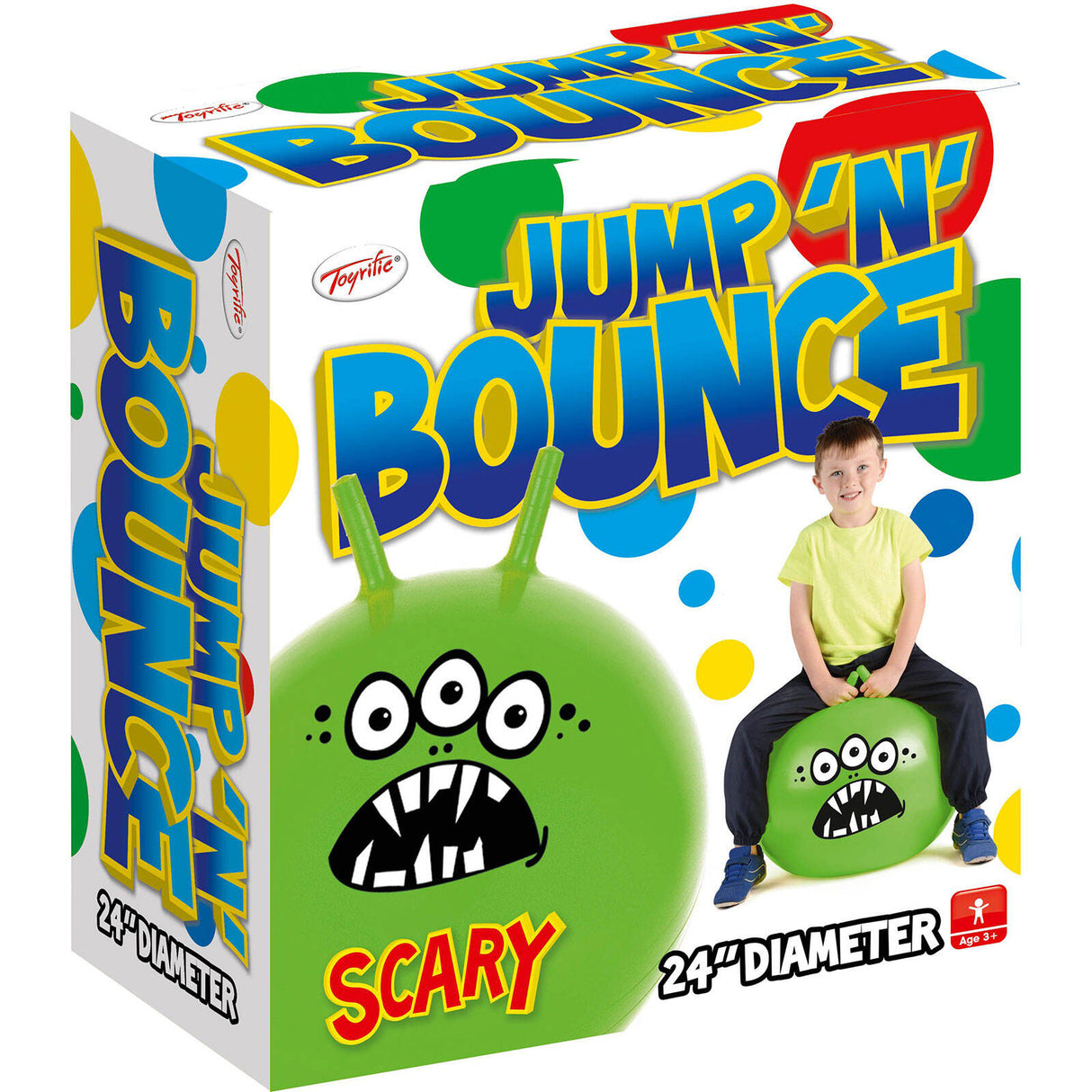 Toyrific Jump 'N' Bounce 60CM Hopper - Scary