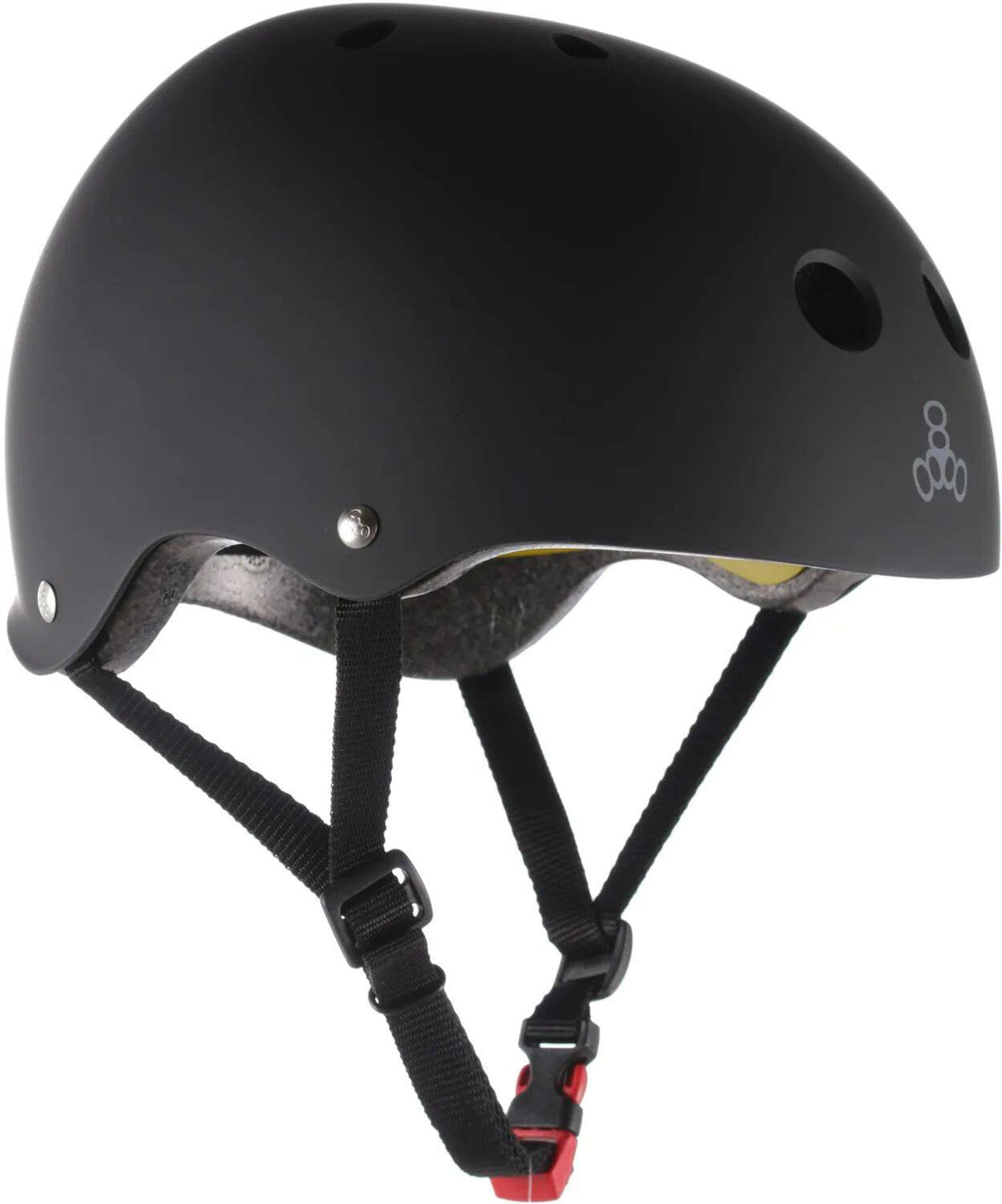 Triple 8 Dual Certified MIPS Helmet - Rubber Black