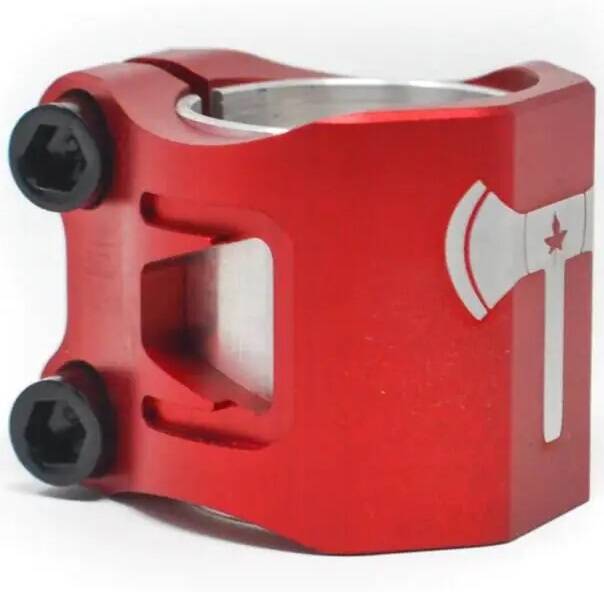 Trynyty Lumberjaxe Double Scooter Clamp - Red