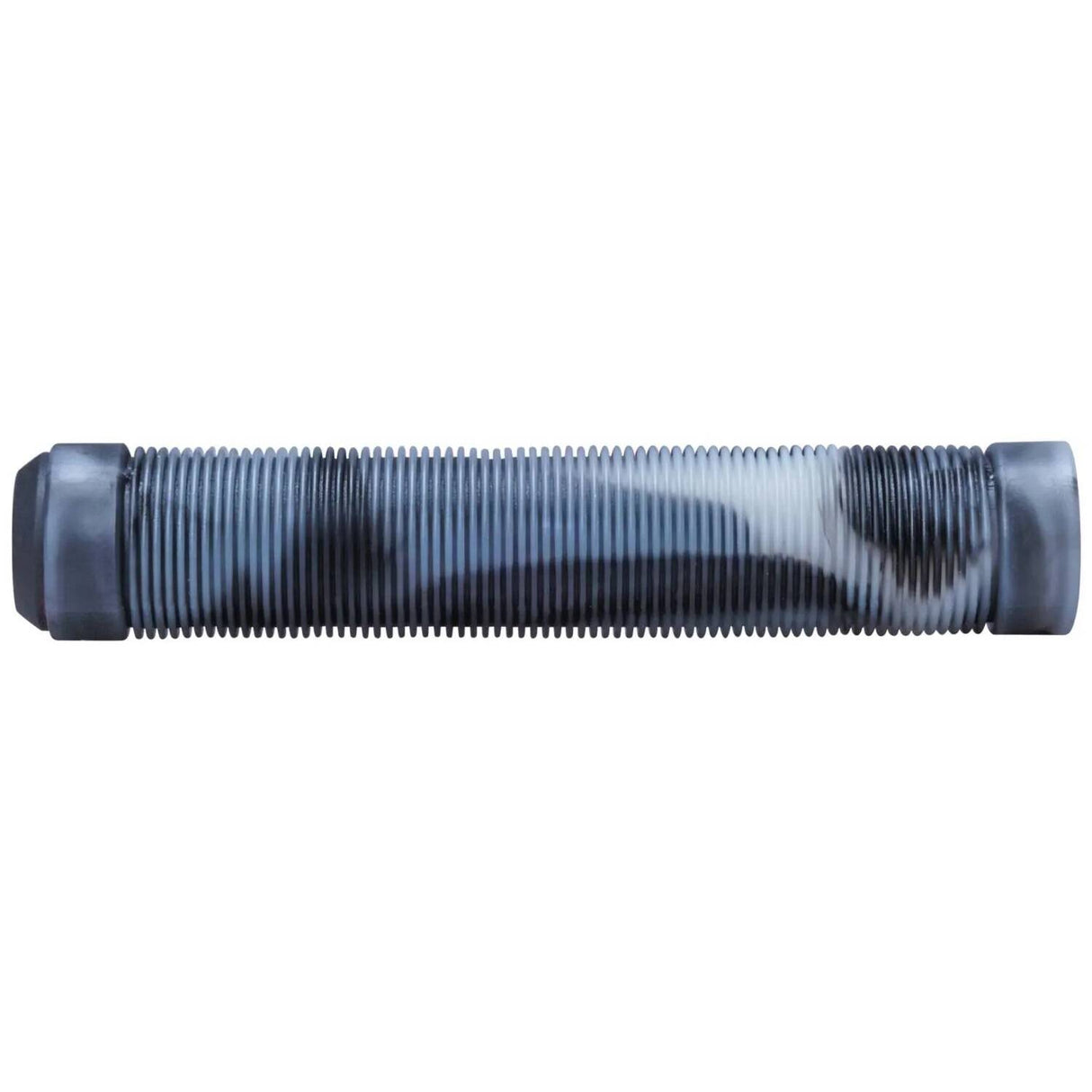 Trynyty Swirl 160mm Scooter Grips - Black/Transparent