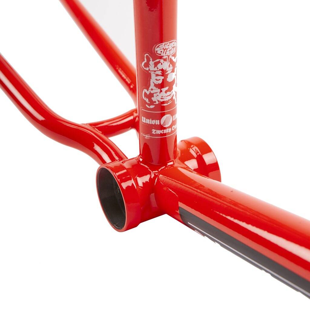 United Prime Mover BMX Frame - Fluorescent Red 21''