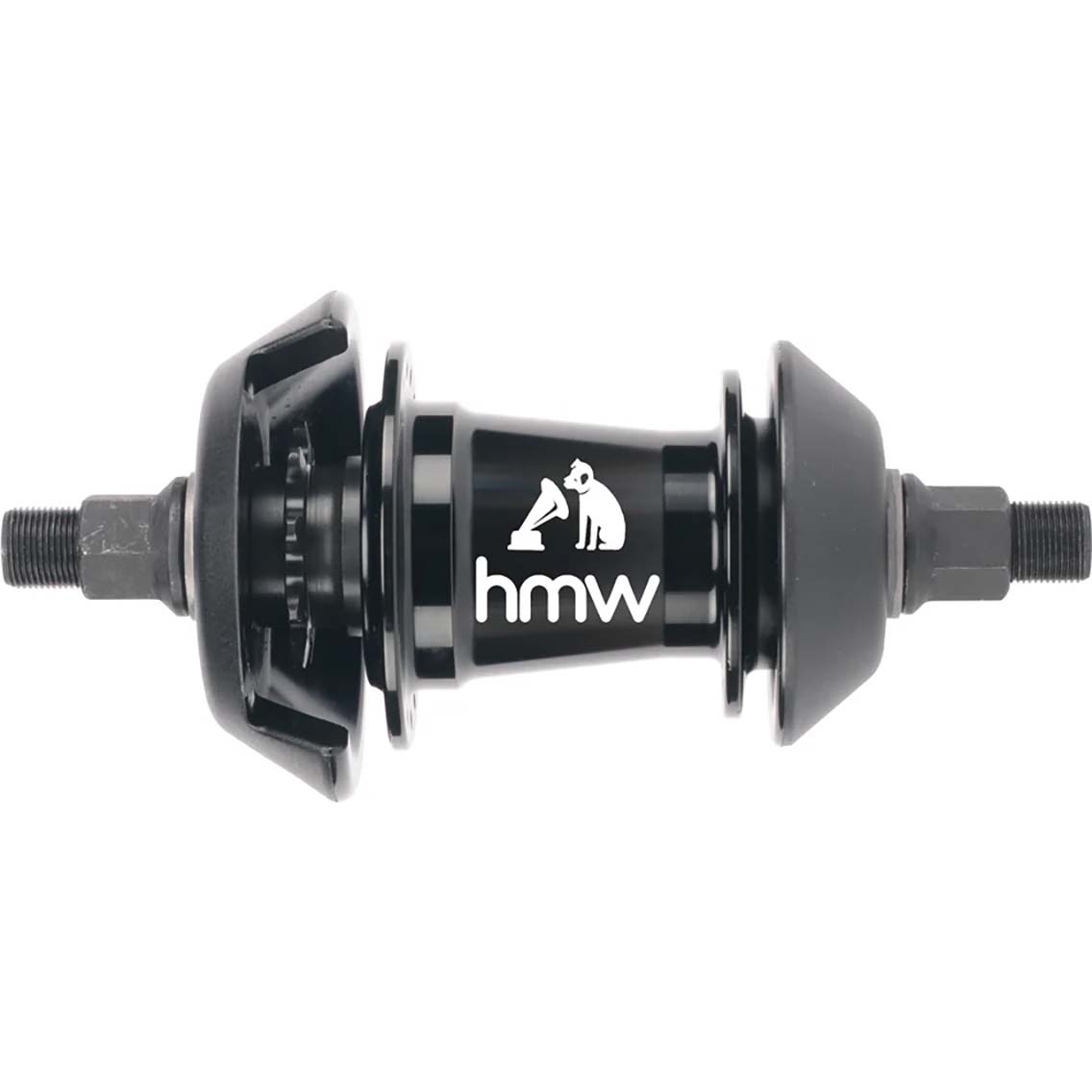 United HMW Freecoaster w/ Guards Male Axle LHD BMX Hub - Black