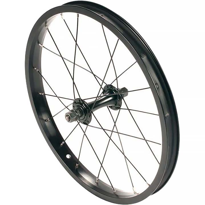 United Supreme 18" Front Wheel - Black