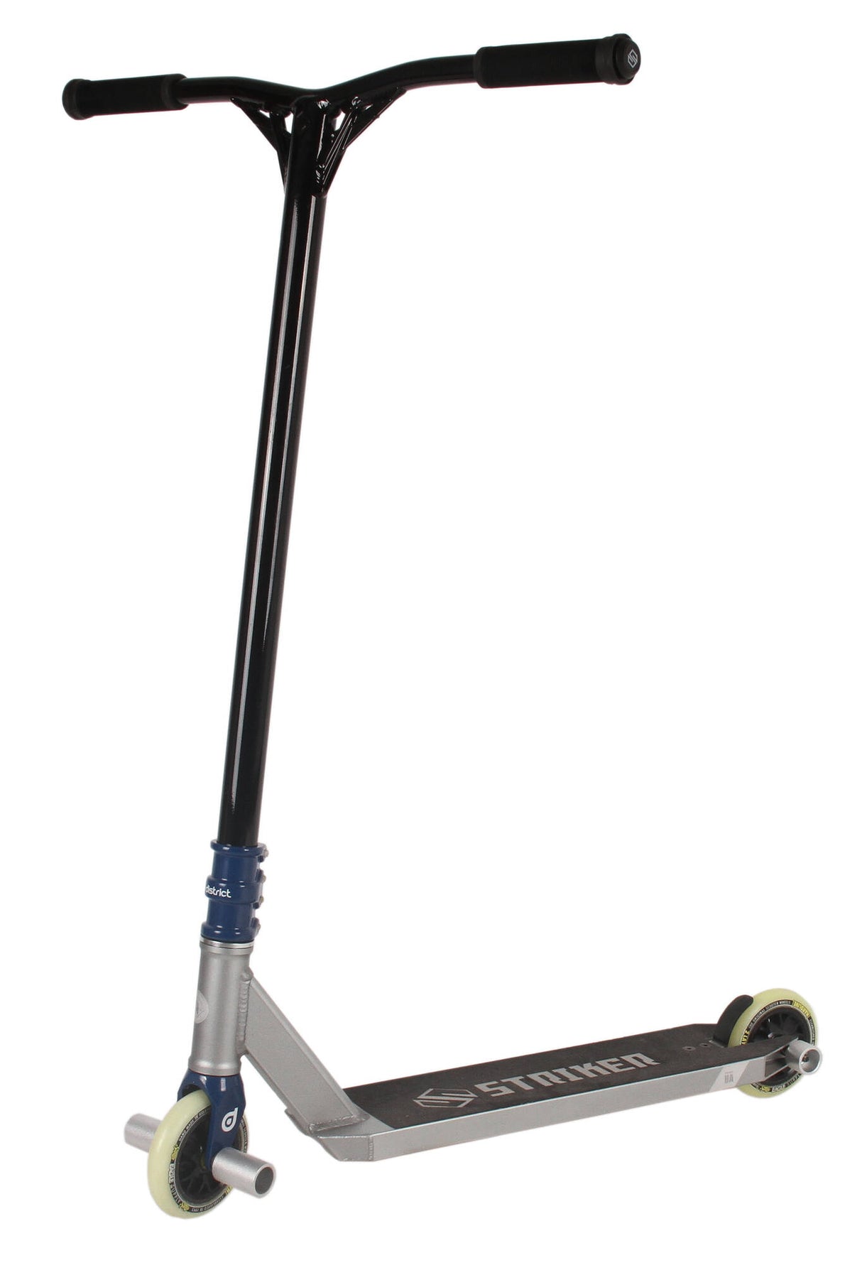 UrbanArtt x Striker Custom Stunt Scooter - Chrome/Black/Blue