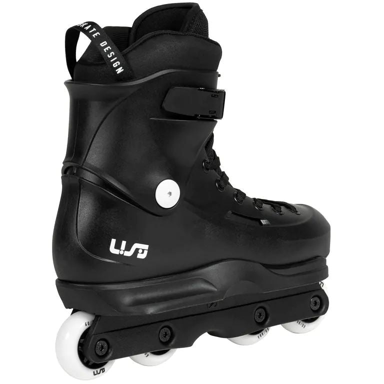 USD Sway 60 XXI Aggressive Skates - Black