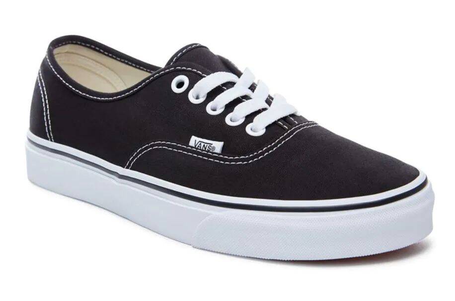 Vans Authentic Skate Shoes - Black/White