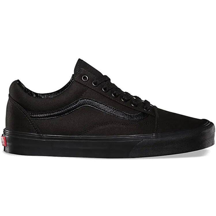 Vans Old Skool Skate Shoes - Black/Black