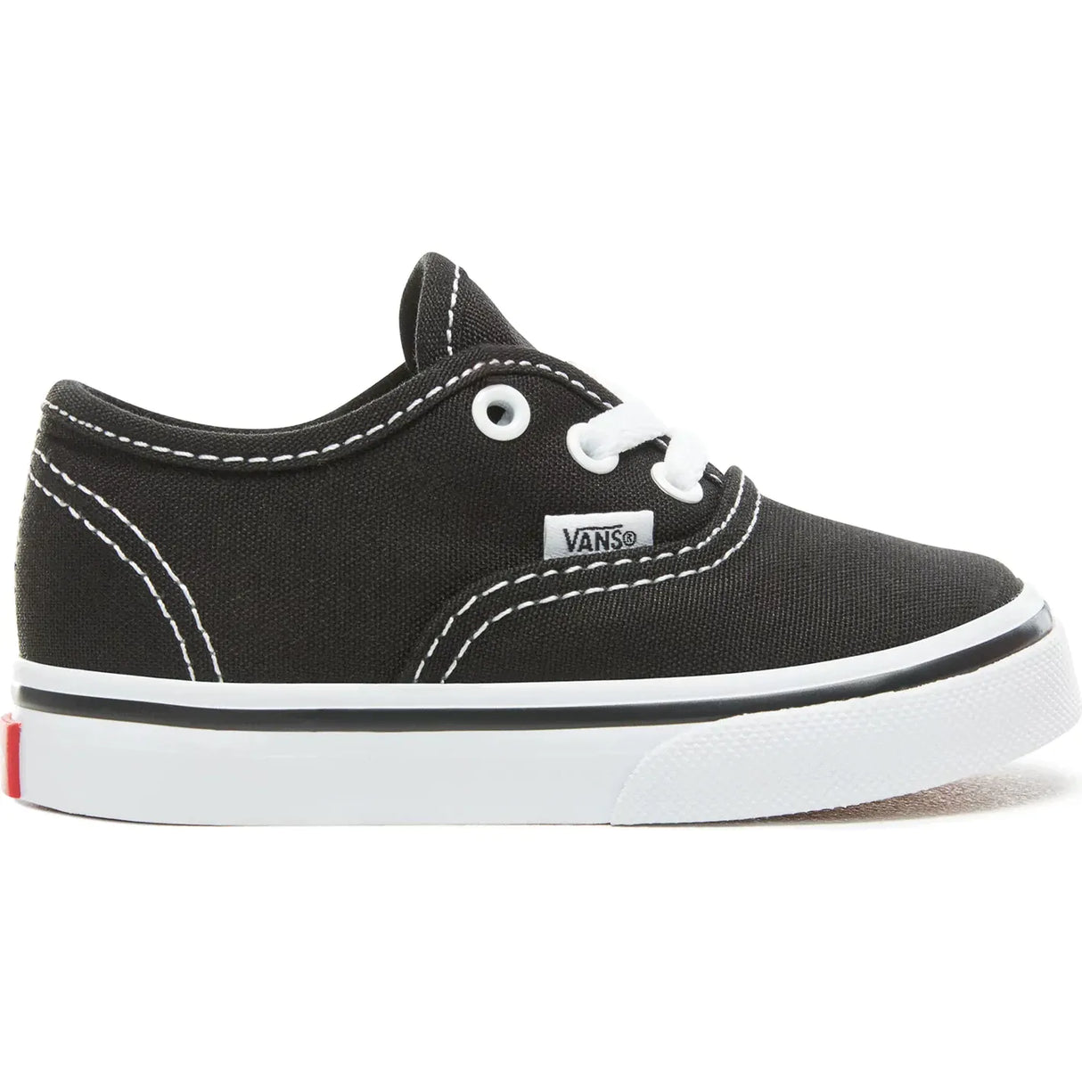 Vans Authentic Skate Shoes - Black/White Size Toddler UK 8
