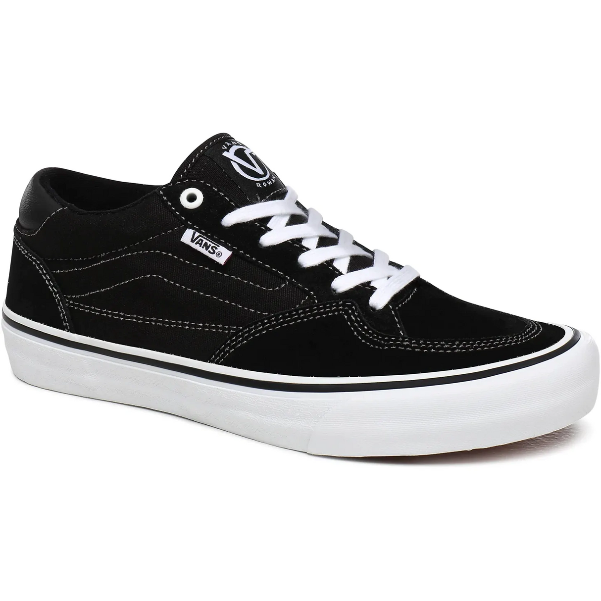Vans Rowan Pro Skate Shoes - Black/White