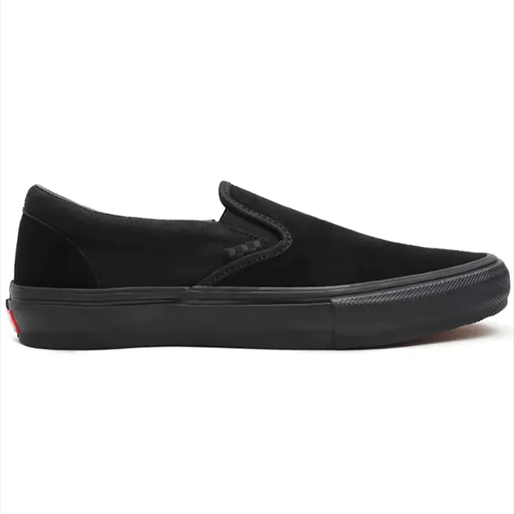 Vans Skate Slip-On Skate Shoes - Black/Black